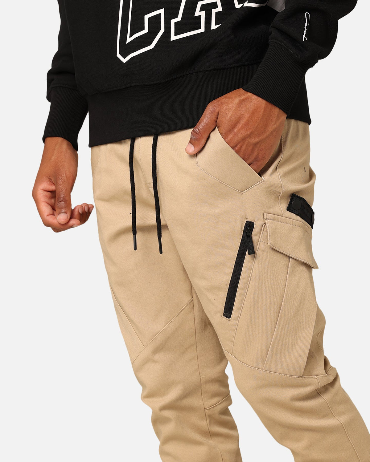 Carré Evolution Cargo Joggers Stone/Black