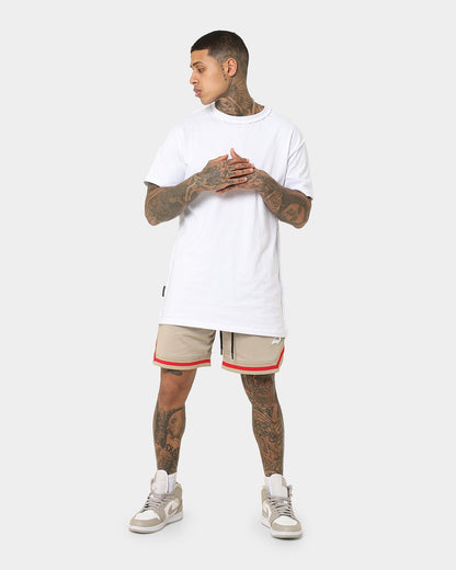Saint Morta Envogue All-Star Basketball Shorts Stone/Red