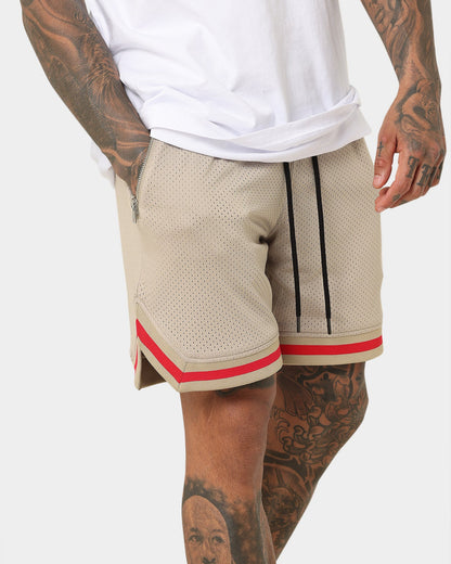 Saint Morta Envogue All-Star Basketball Shorts Stone/Red