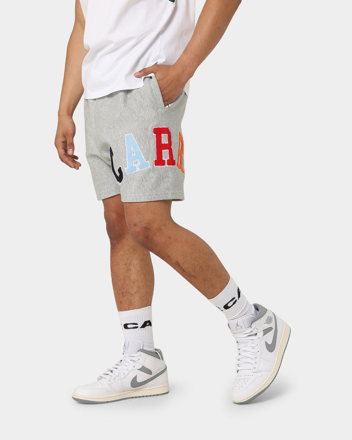 Carré C-Class Sweat Shorts Grey Marle