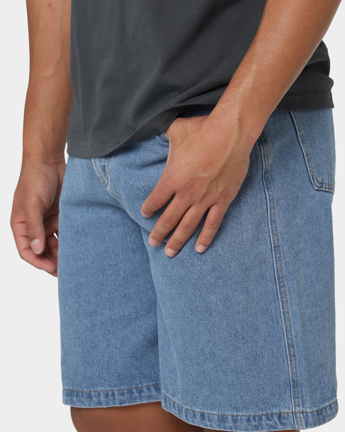 X-Large Bull Denim 91 Shorts Mid Blue