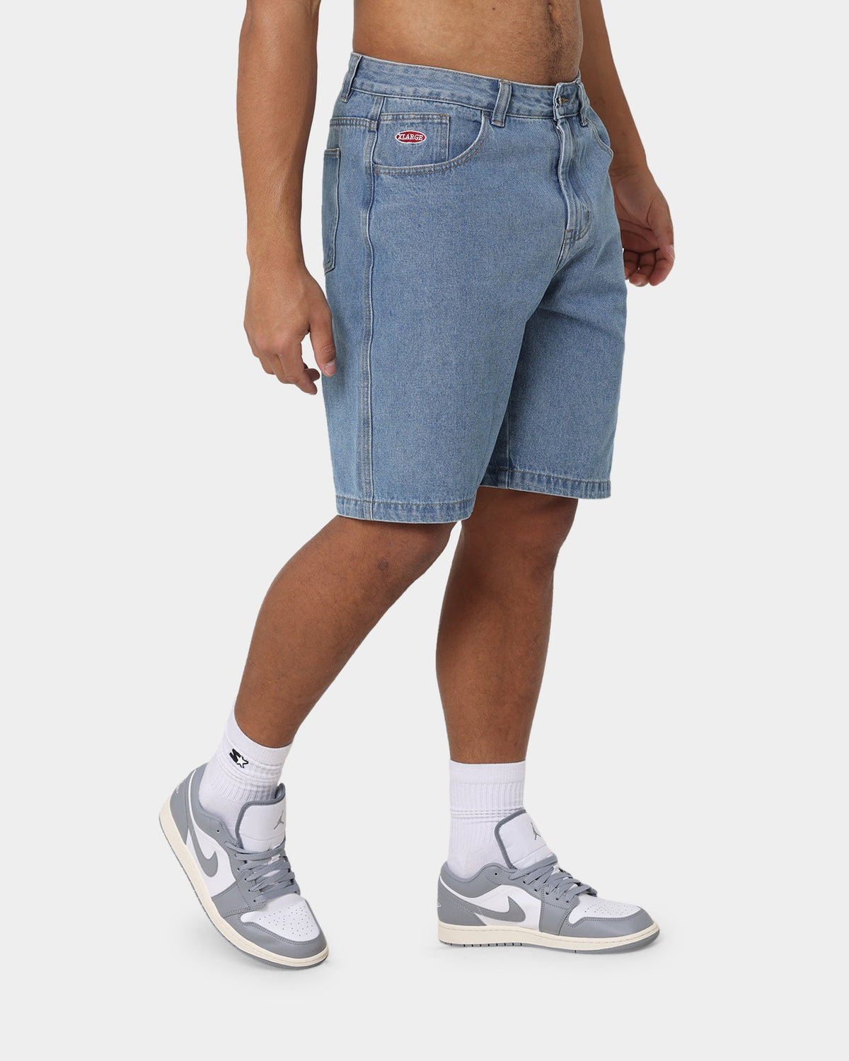 X-Large Bull Denim 91 Shorts Mid Blue