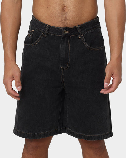 X-Large Bull Denim 91 Shorts Washed Black