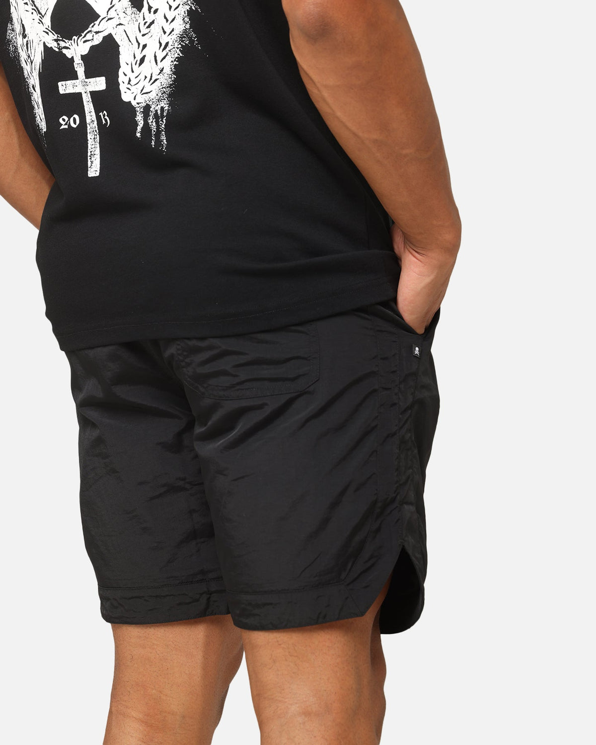 Saint Morta Lucius Shorts Black
