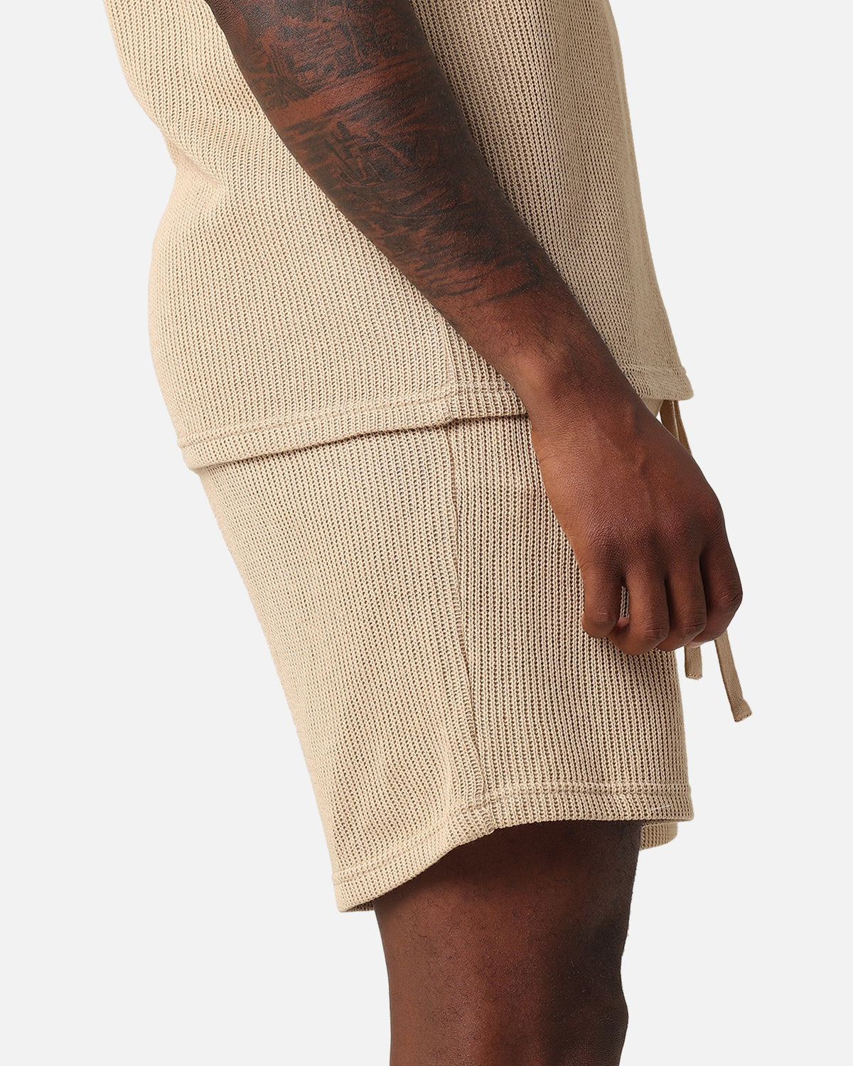 XXIII Broad Knit Shorts Tan