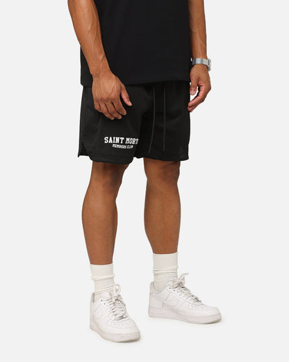 Saint Morta Members Club Mesh Shorts Black