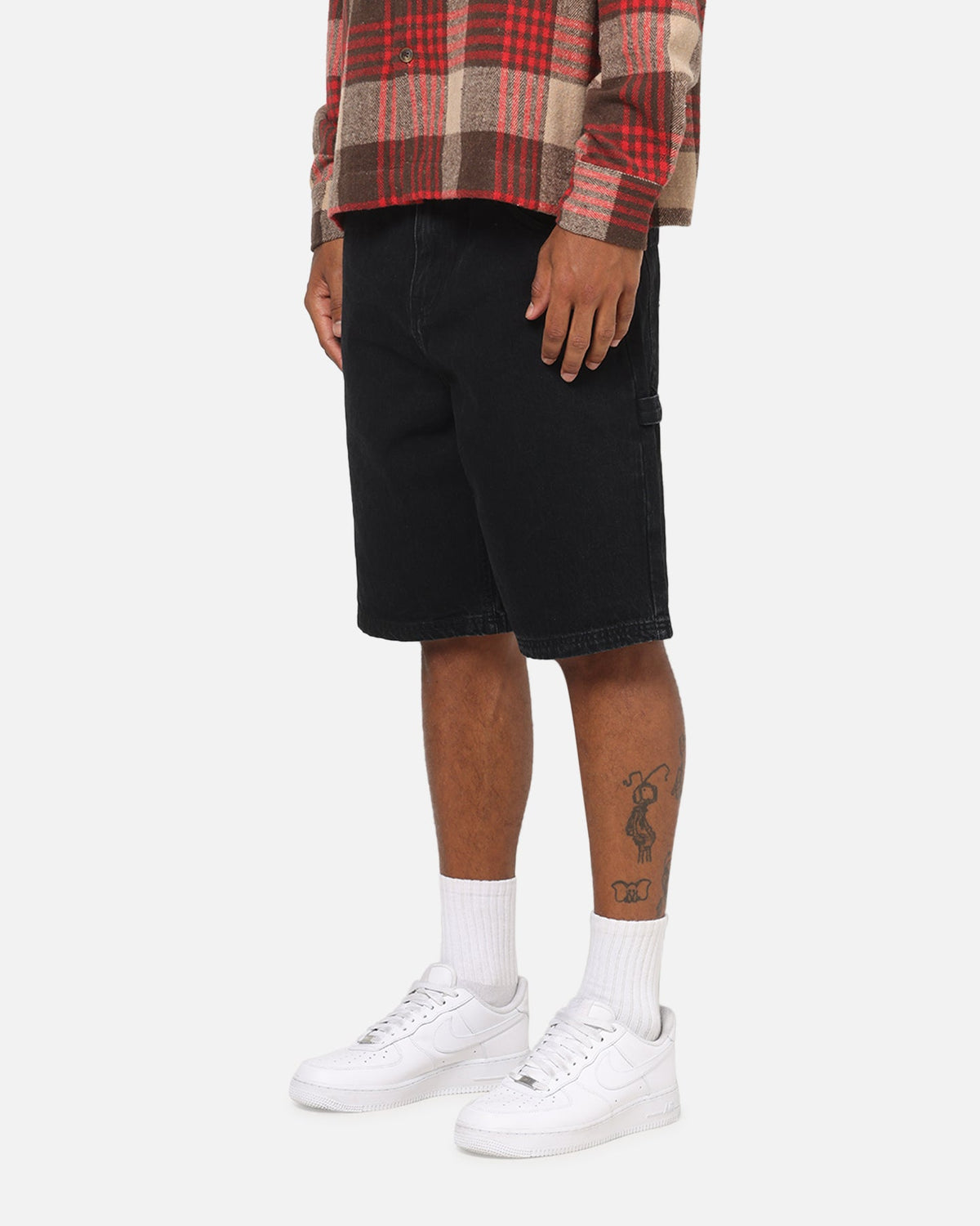 Carre Carpenter Jorts Black