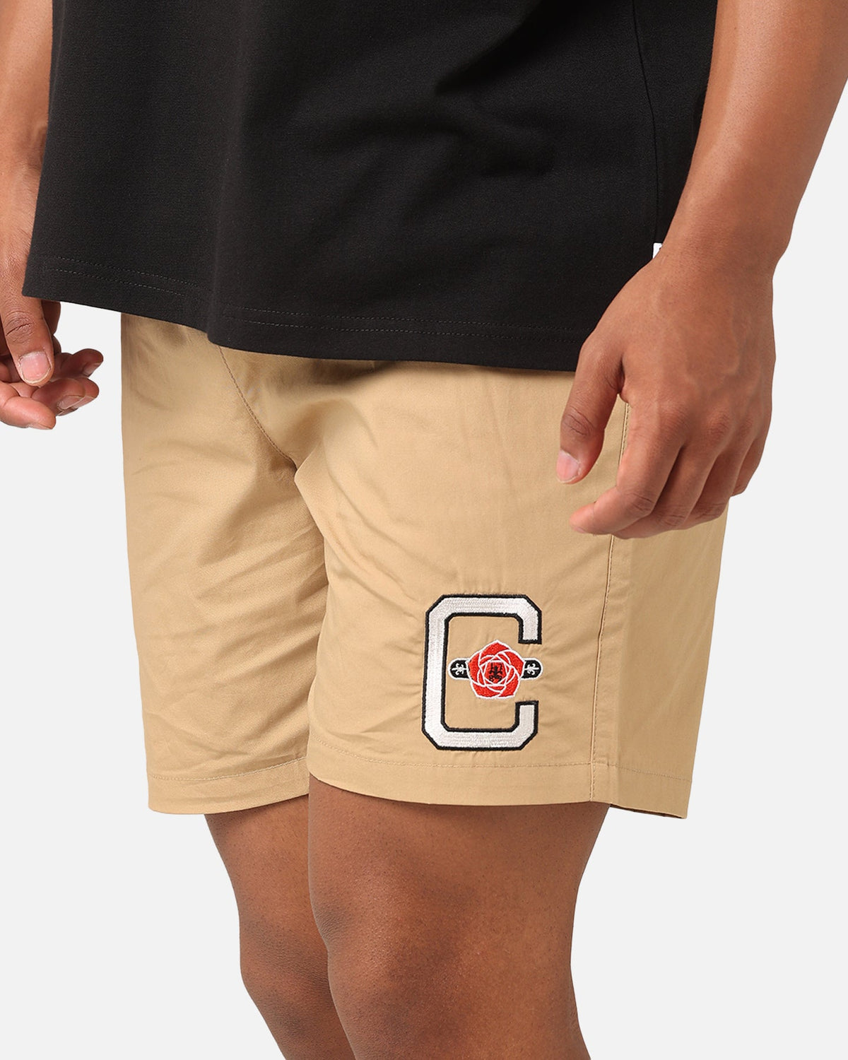 Carre Rose Beach Shorts Stone