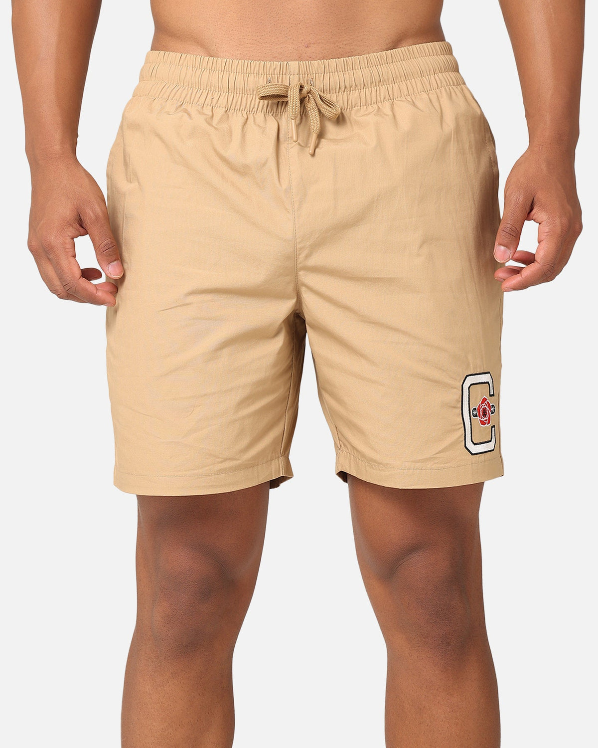 Carre Rose Beach Shorts Stone