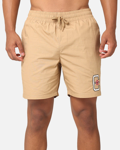Carre Rose Beach Shorts Stone