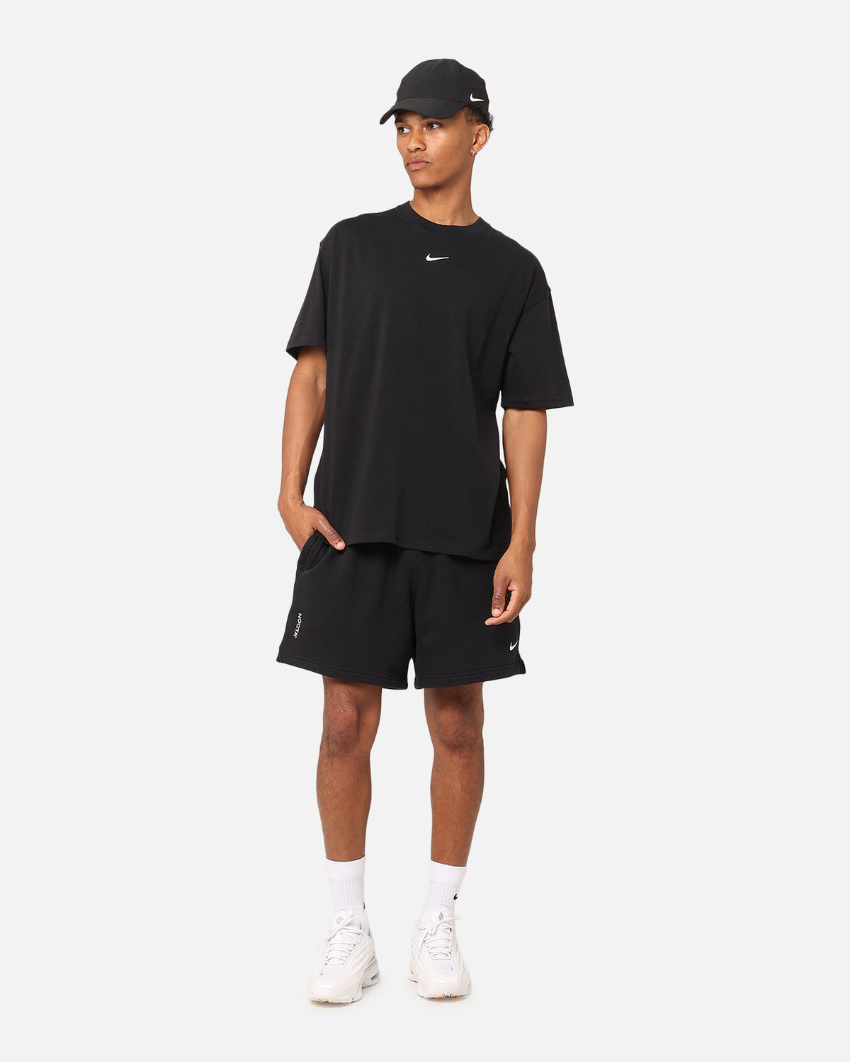 Nike Nocta Fleece CS Fleece Shorts Black/White