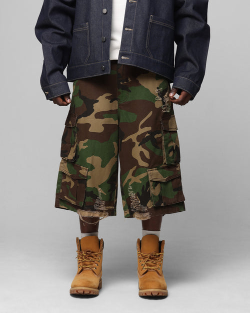 Loiter Collateral Cargo Shorts Camo
