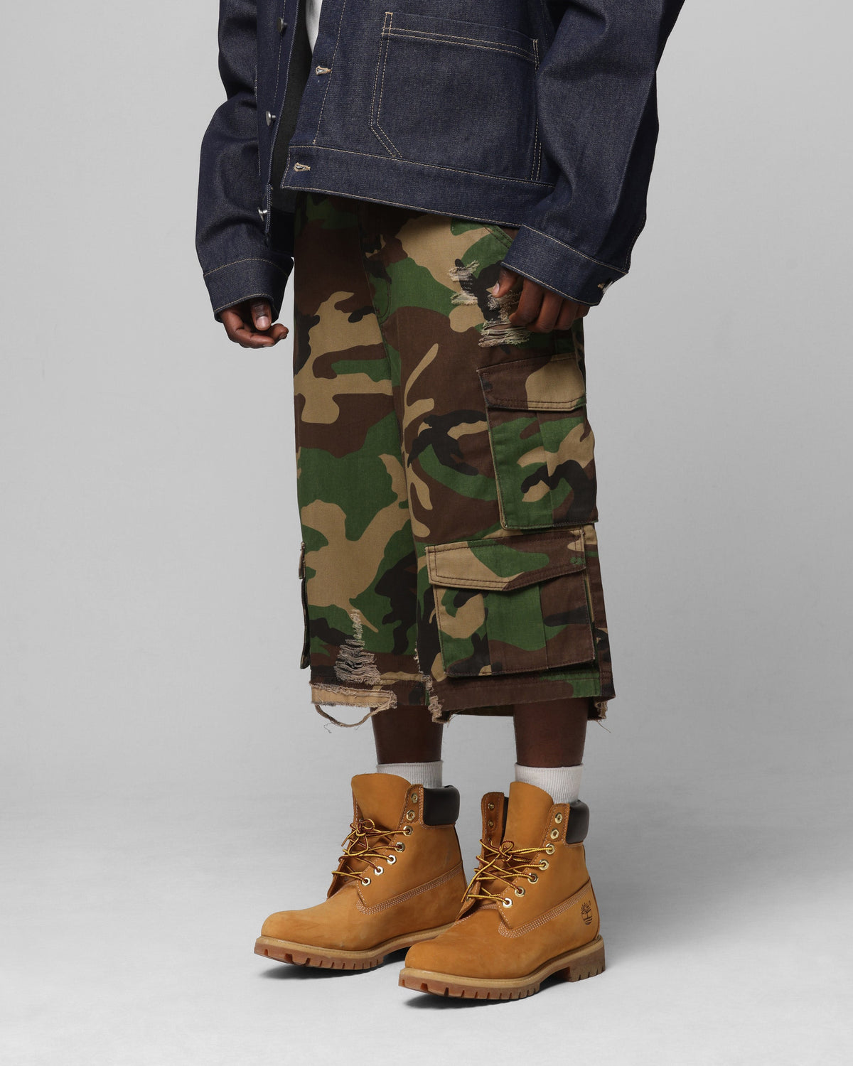 Loiter Collateral Cargo Shorts Camo