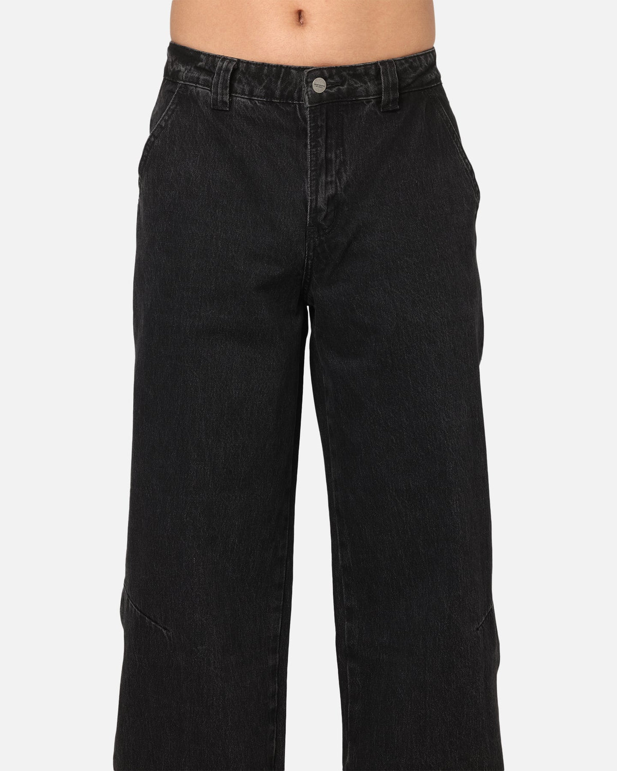 Saint Morta Amplus Sidewinder Jeans Black/Off White
