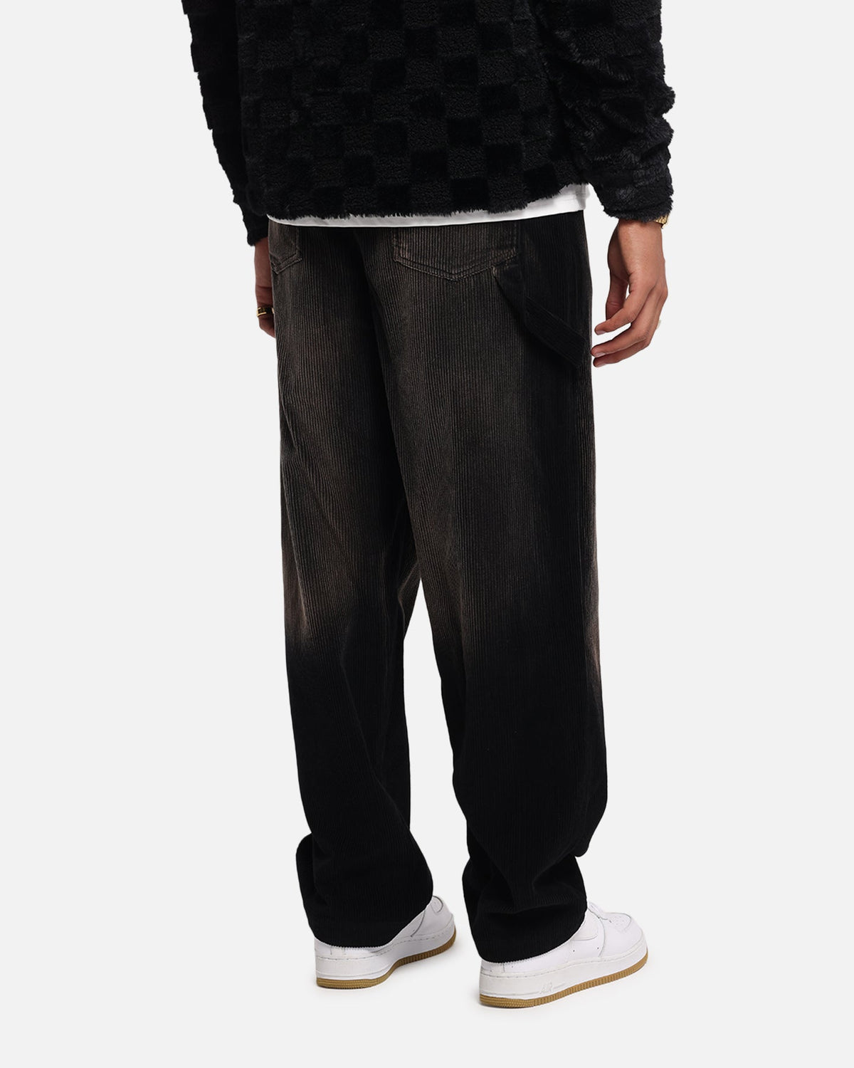XXIII Corduroy Wash Pants Black