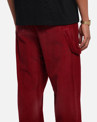 XXIII Corduroy Wash Pants Burgundy
