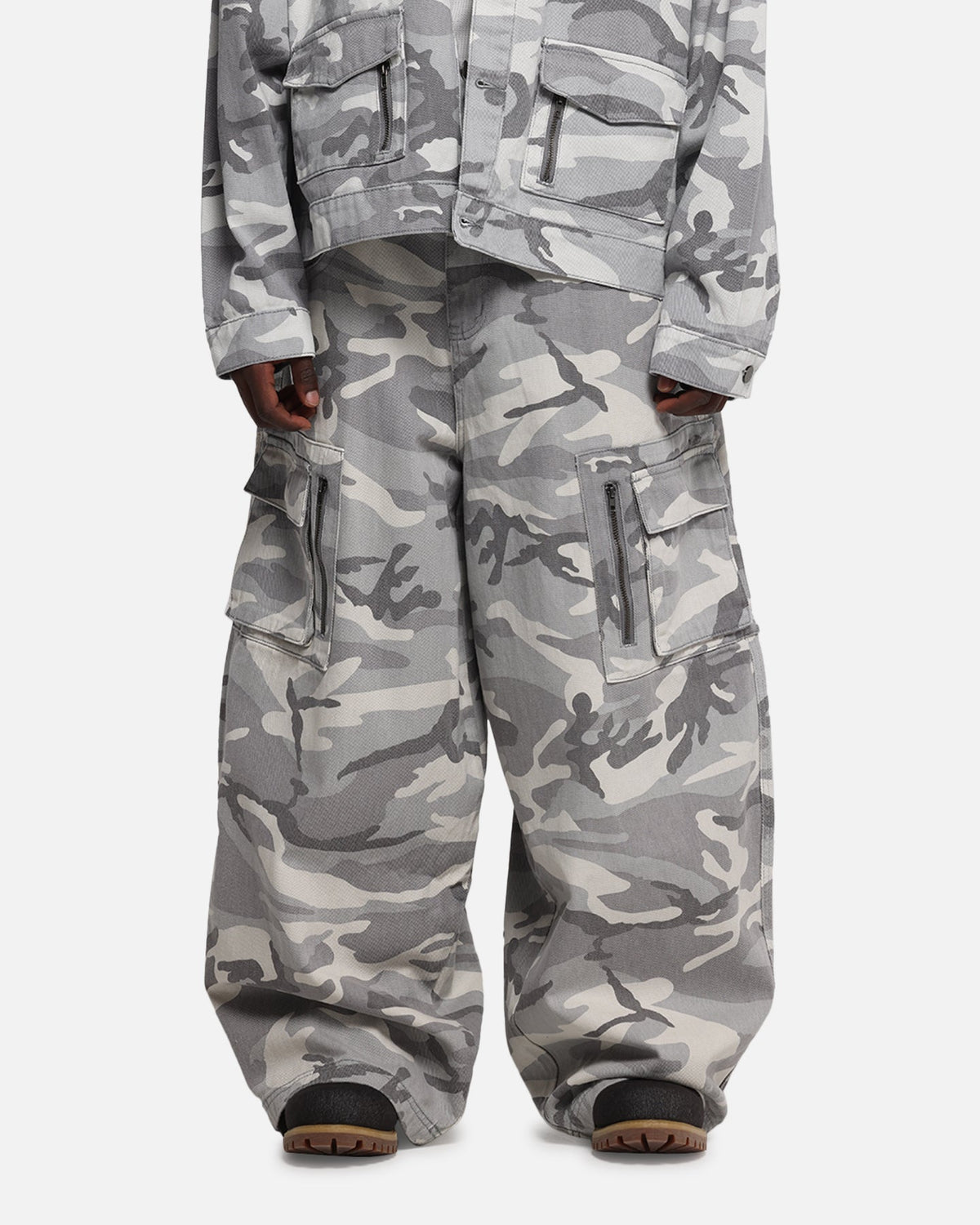 Loiter Combat Cargo Pants Snow Camo