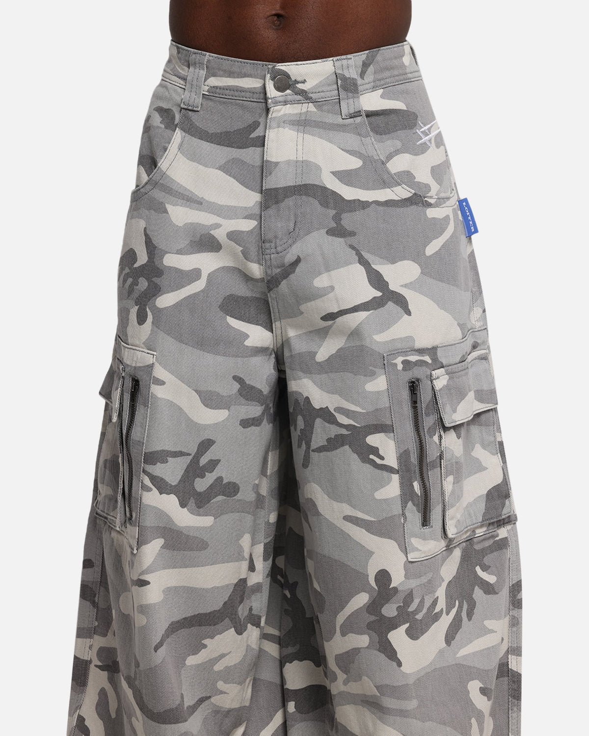 Loiter Combat Cargo Pants Snow Camo