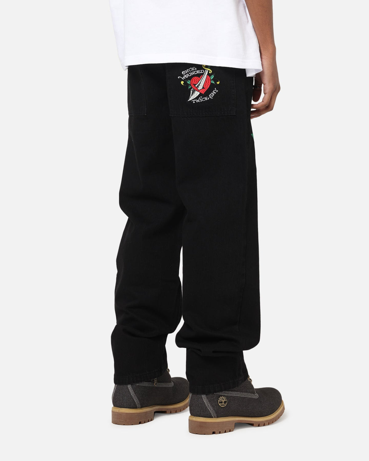 Ed Hardy Once Wounded Jeans Black