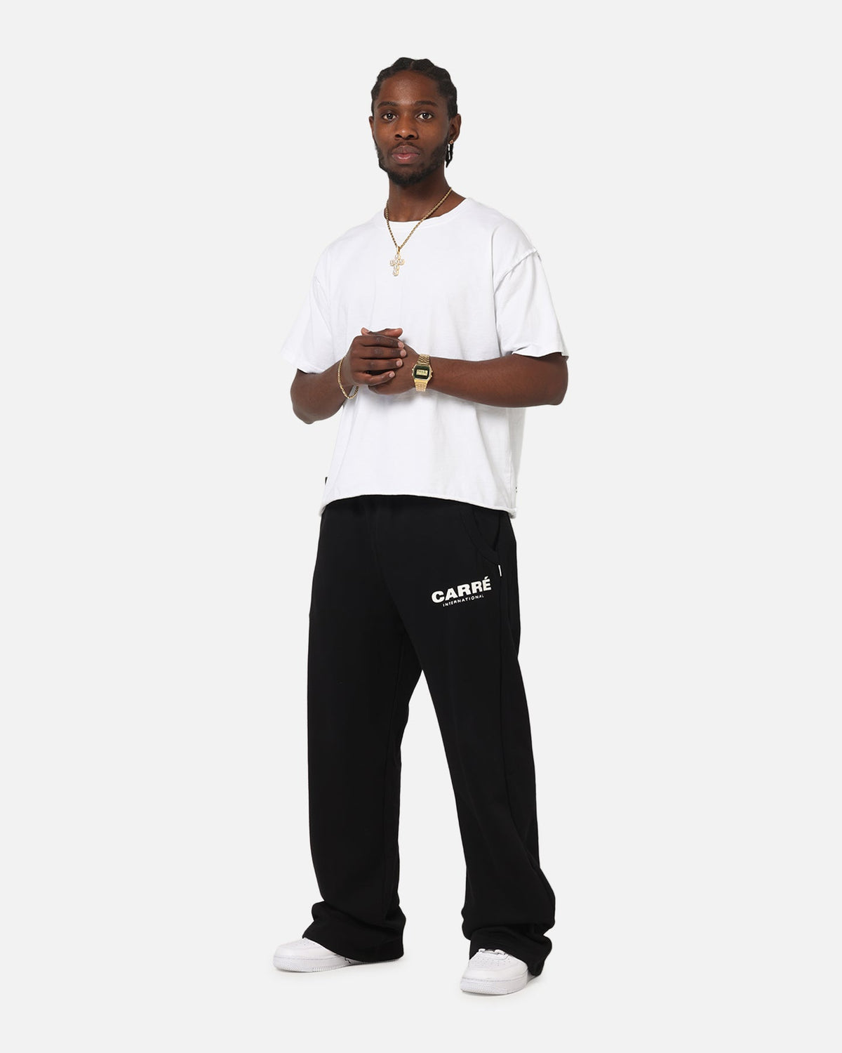 Carre C-Star Line Pants Black