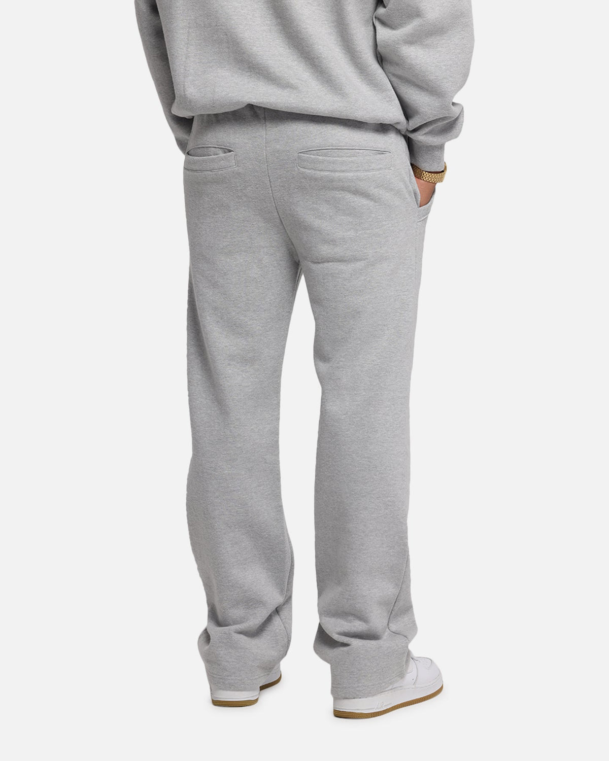 Carre Prestige Script Sweatpants Grey Marle