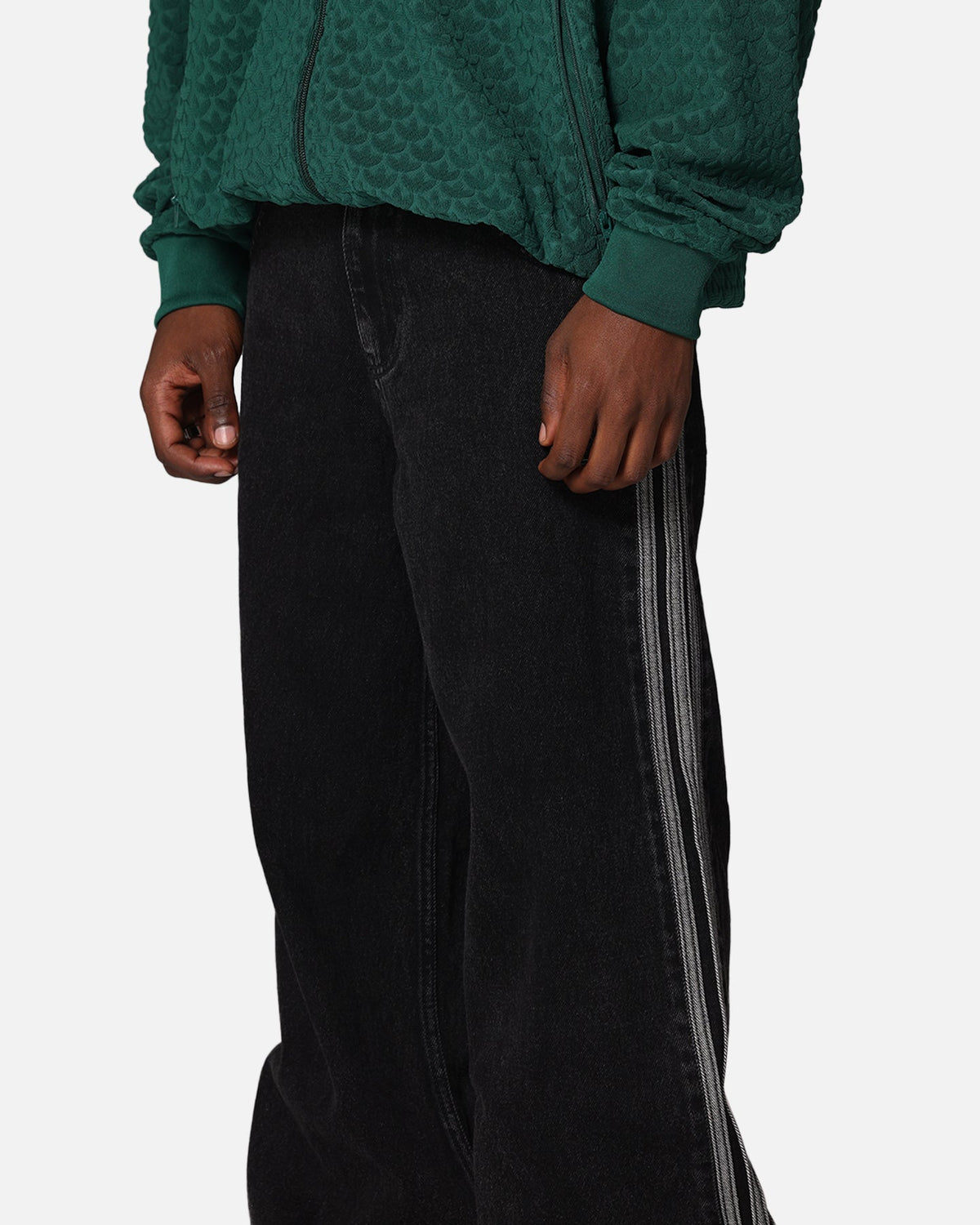Adidas Adicolor Denim Firebird Pants True Black