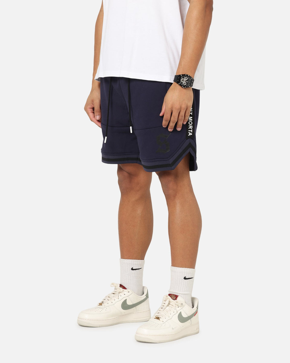 Saint Morta Icon X Fleece Short Indigo