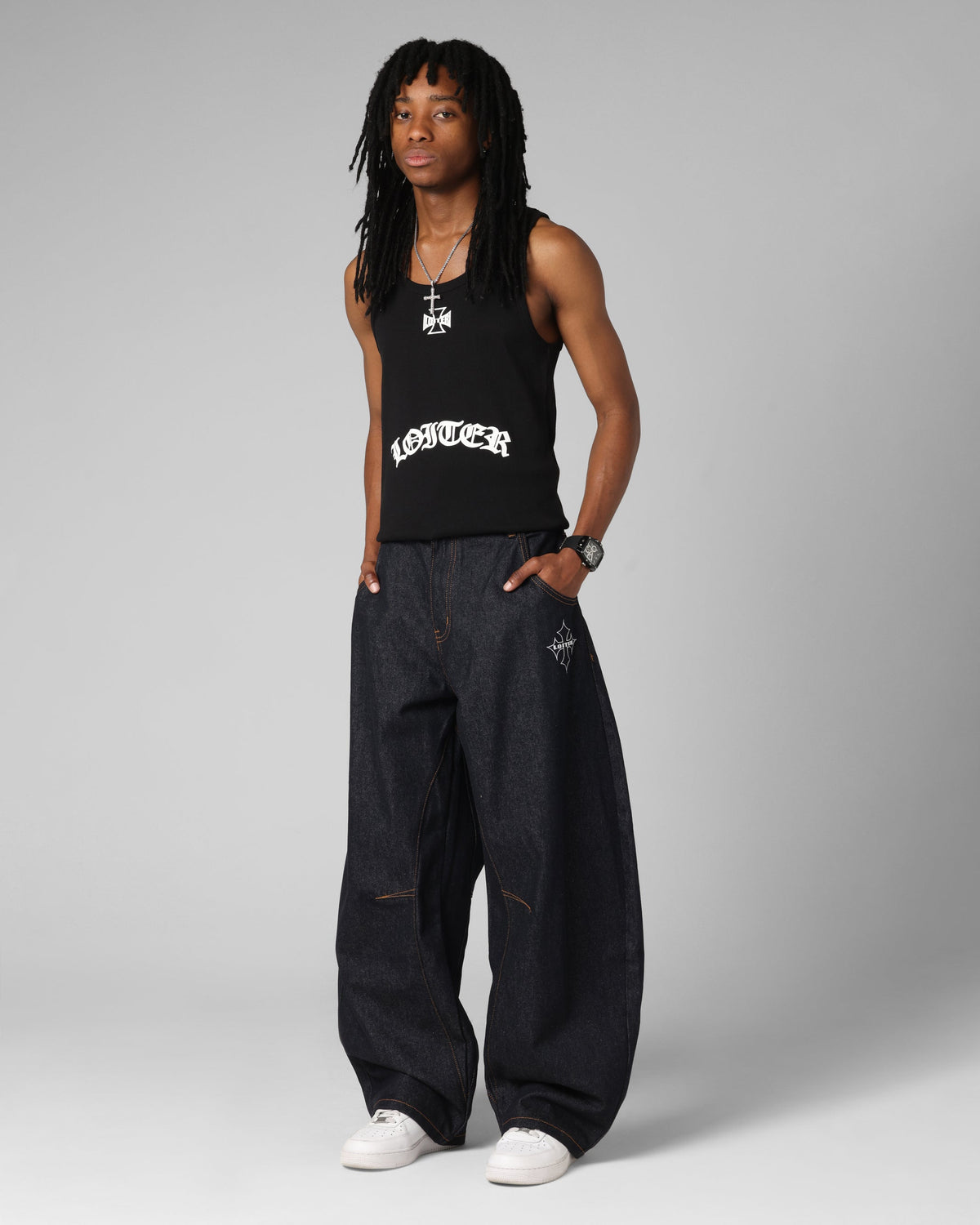 Loiter F-16 Balloon Jeans Indigo
