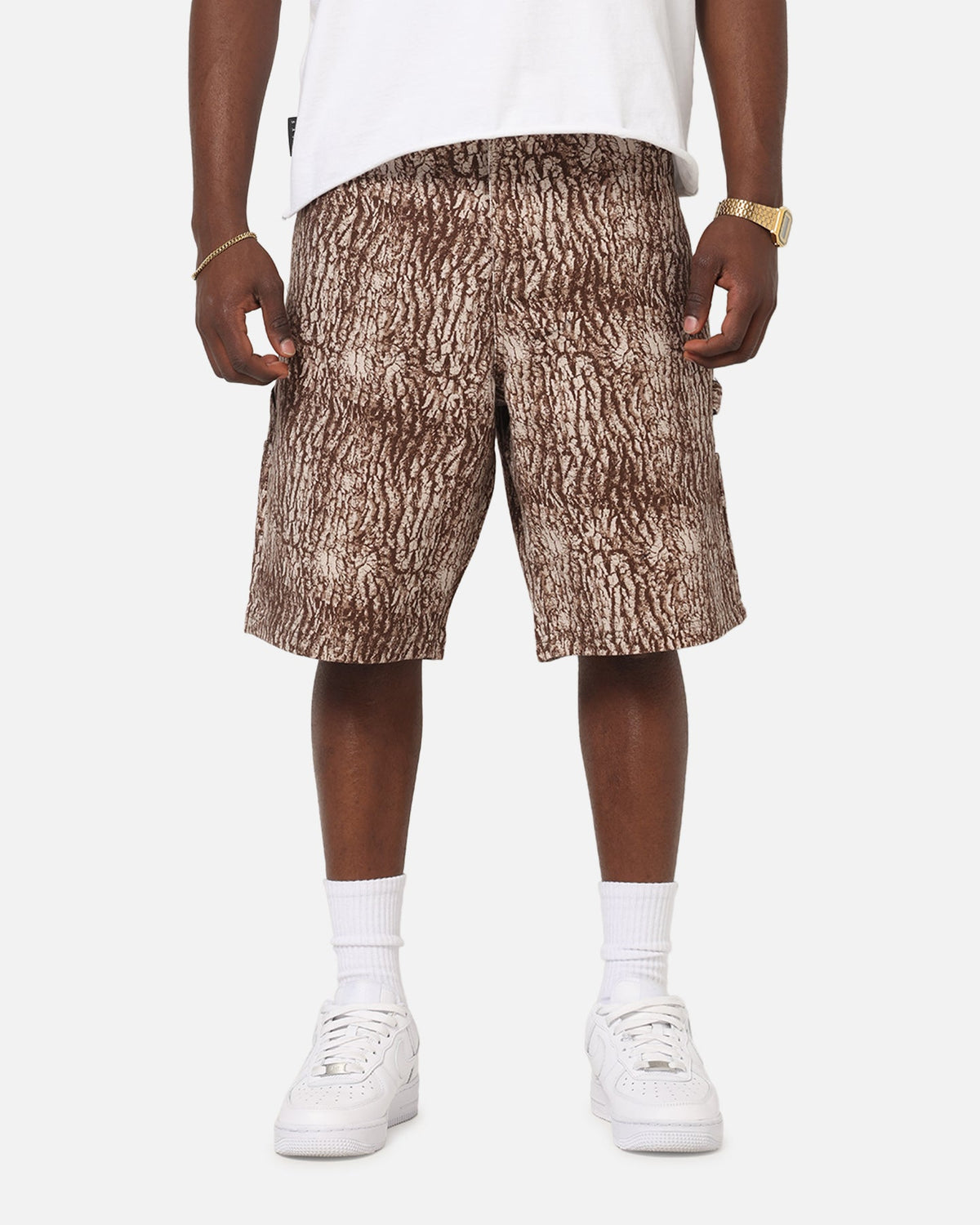 Carre Carpenter Jorts Tree Bark