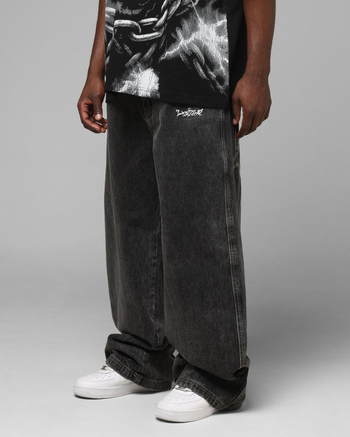 Loiter Star Born Jeans Dirty Grey