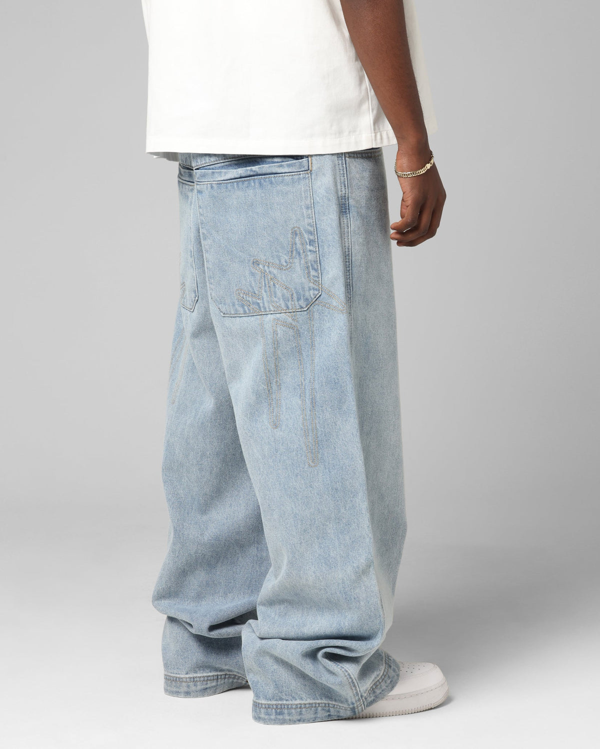 Loiter Star Born Jeans Washed Blue