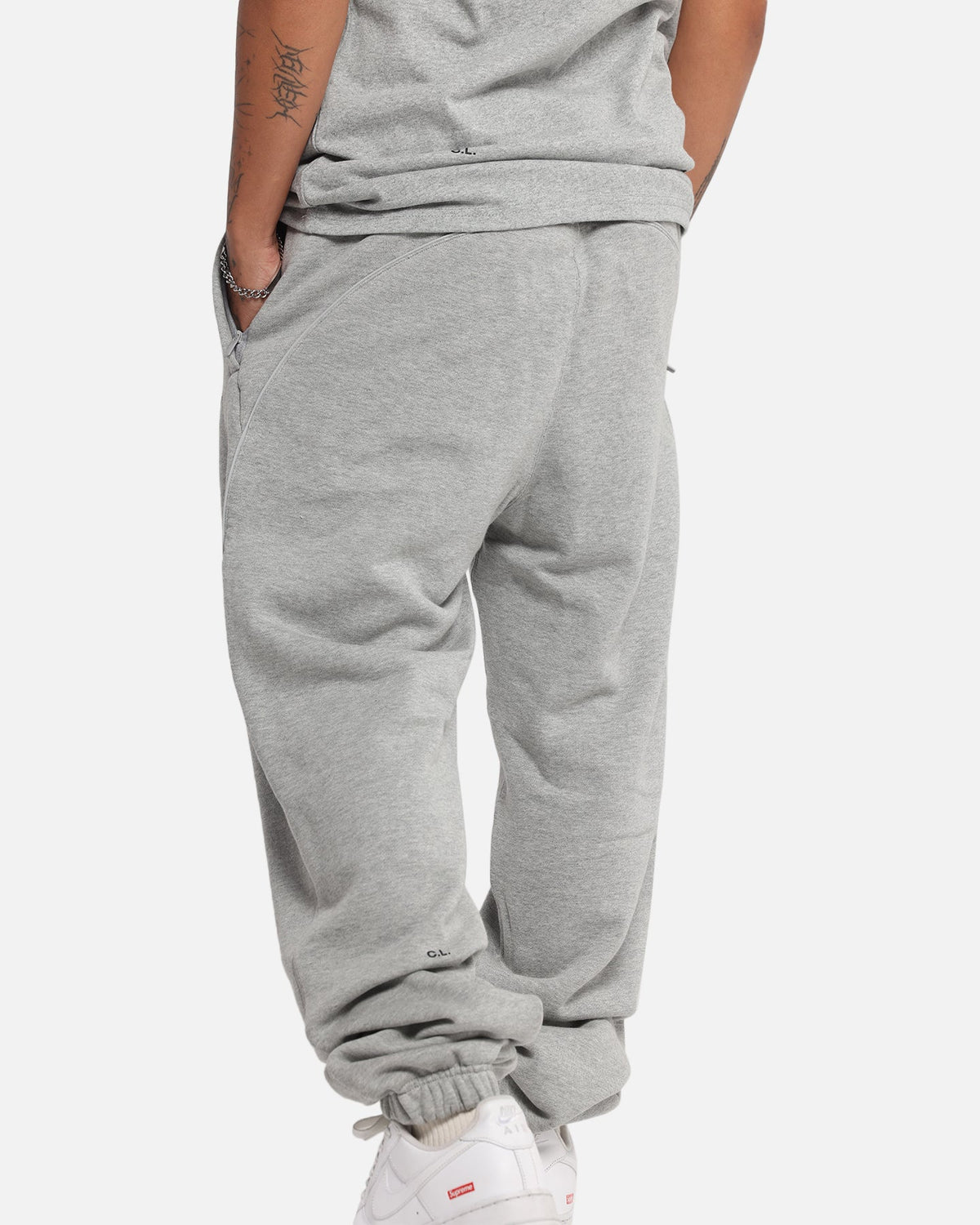 Nike Nocta Fleece CS Sweat Pants Dark Grey Heather