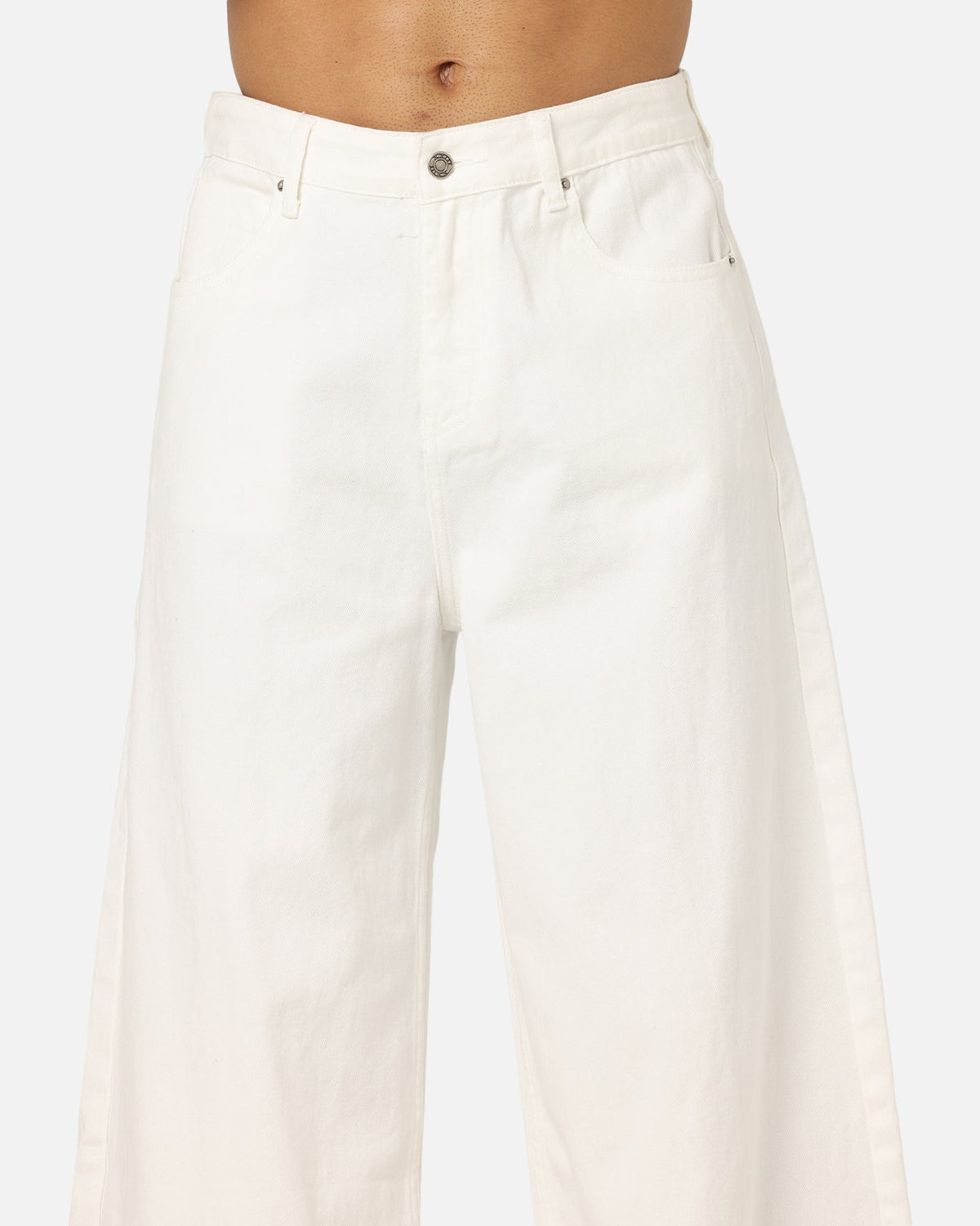 XXIII Balloon Jeans Off White