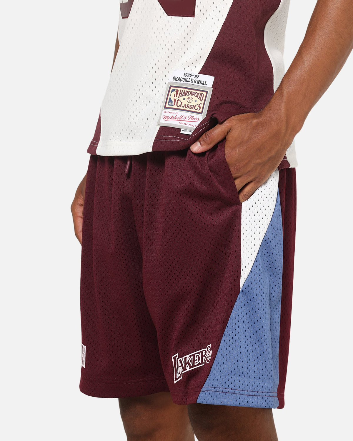 Mitchell & Ness Los Angeles Lakers Millenium Shorts Brown