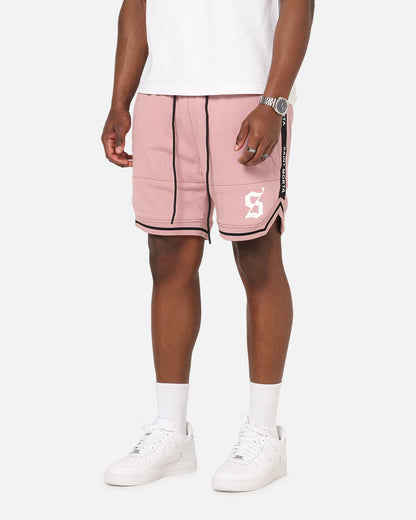Saint Morta Icon X Fleece Shorts Dusty Pink