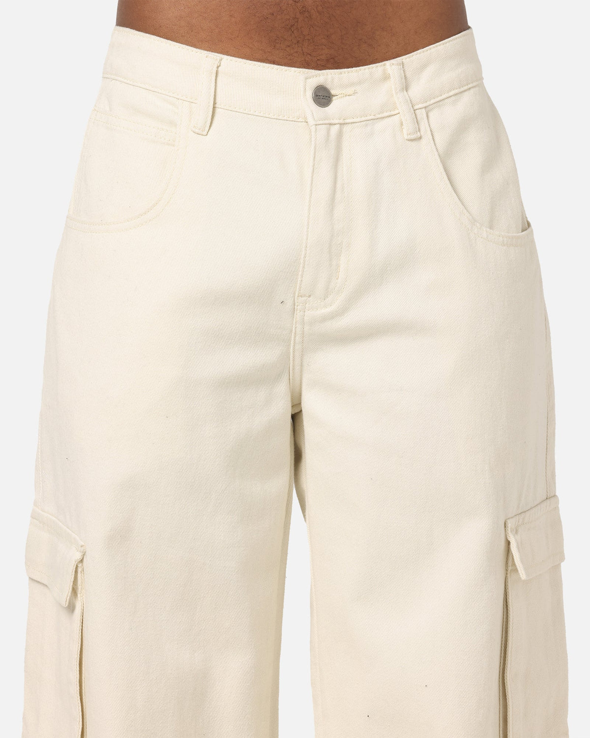 Saint Morta Baggy Workwear Jean Antique White