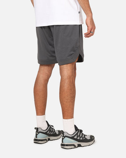 Saint Morta Crested Wing Basketball Shorts Grey