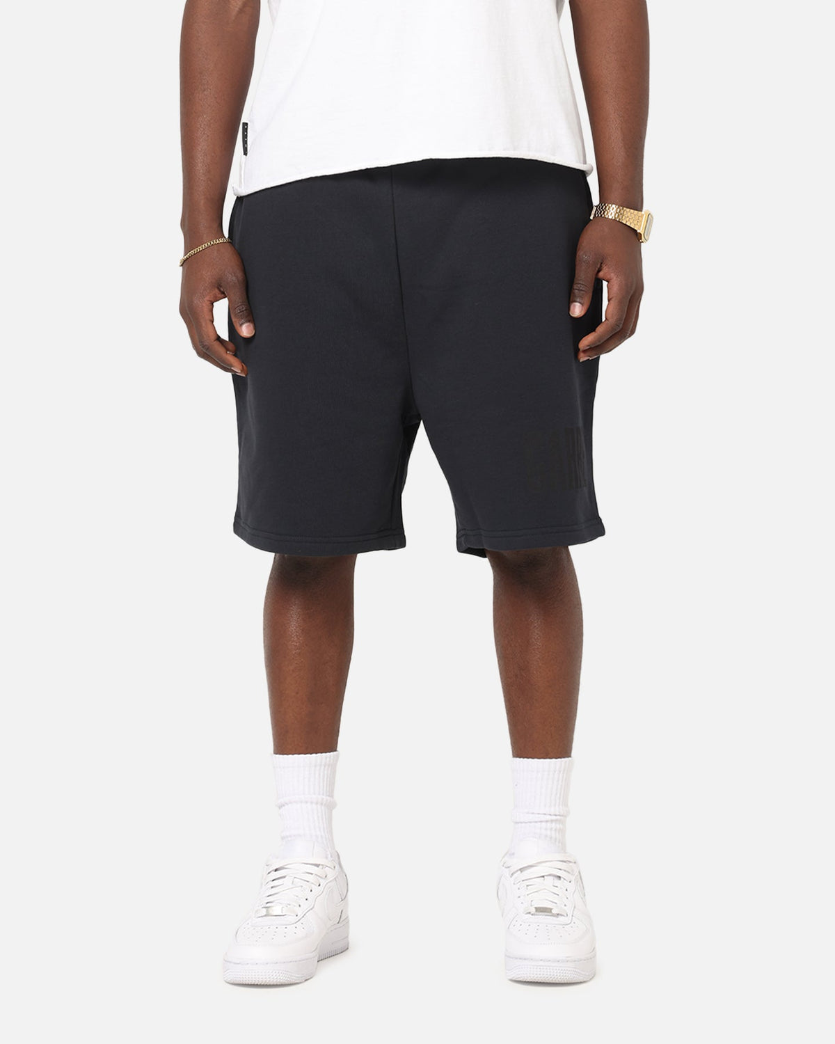 Carre Premium Essentials Sweat Shorts Steel/Black