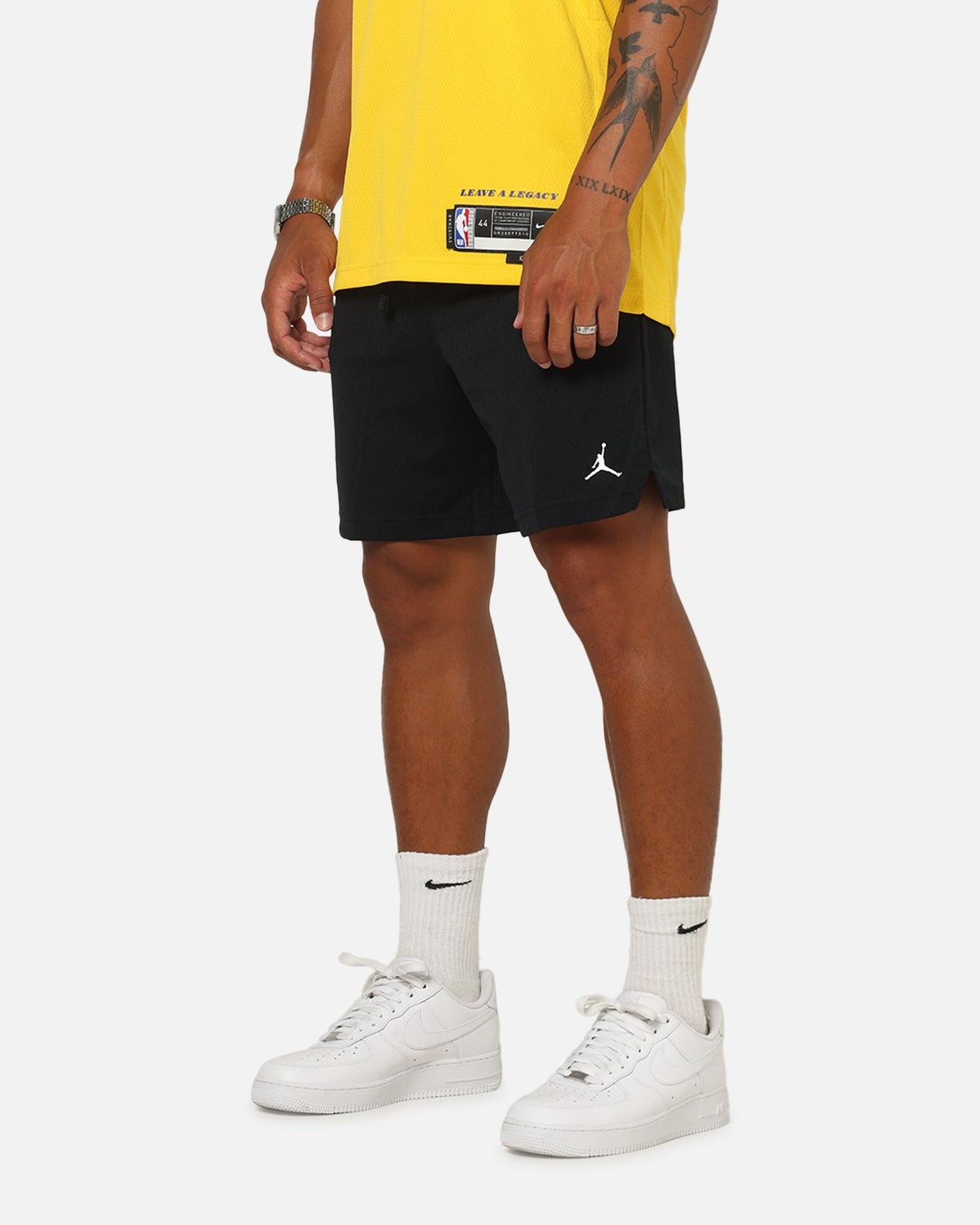 Jordan Sport Dri-FIT Mesh Shorts Black/White