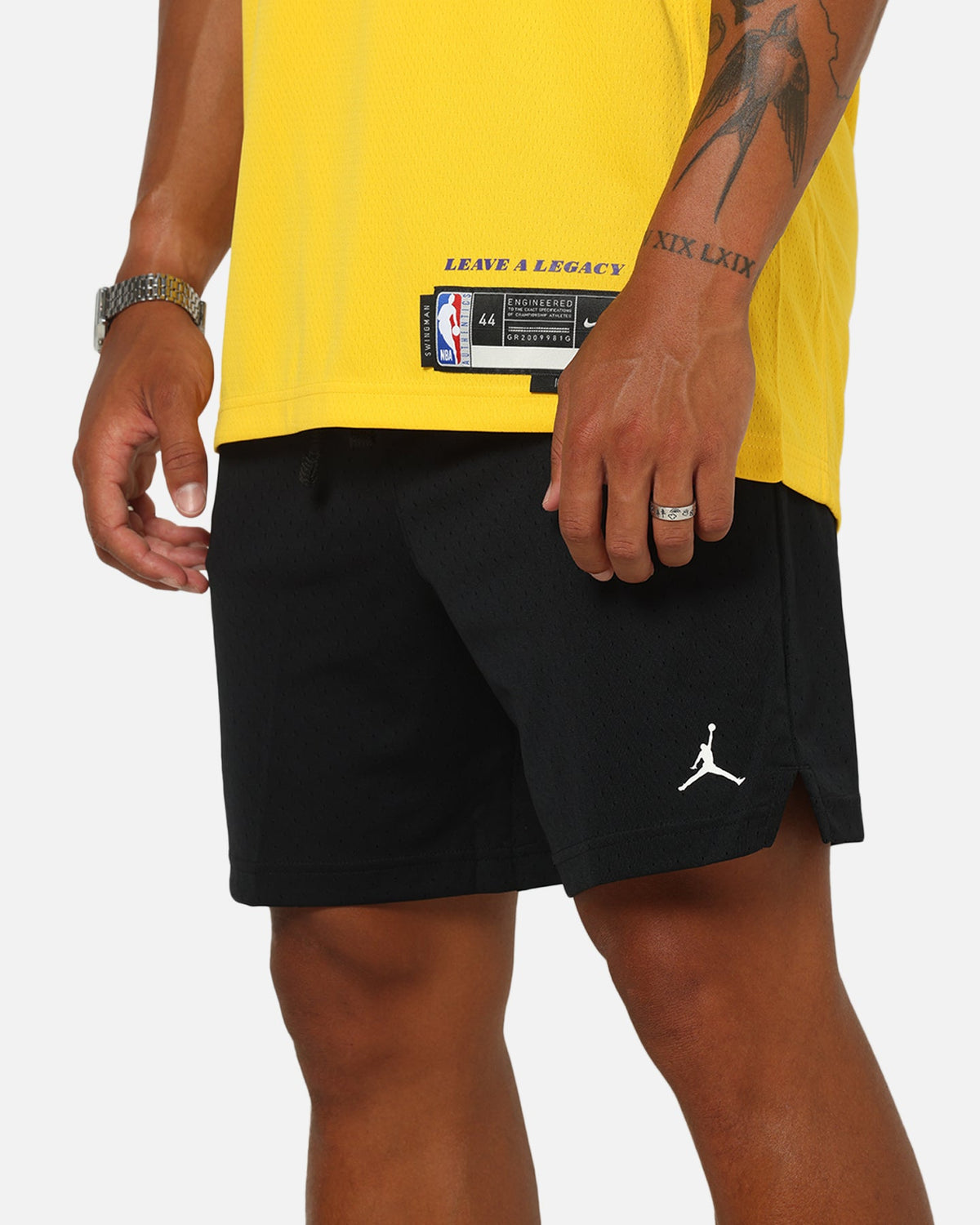 Jordan Sport Dri-FIT Mesh Shorts Black/White