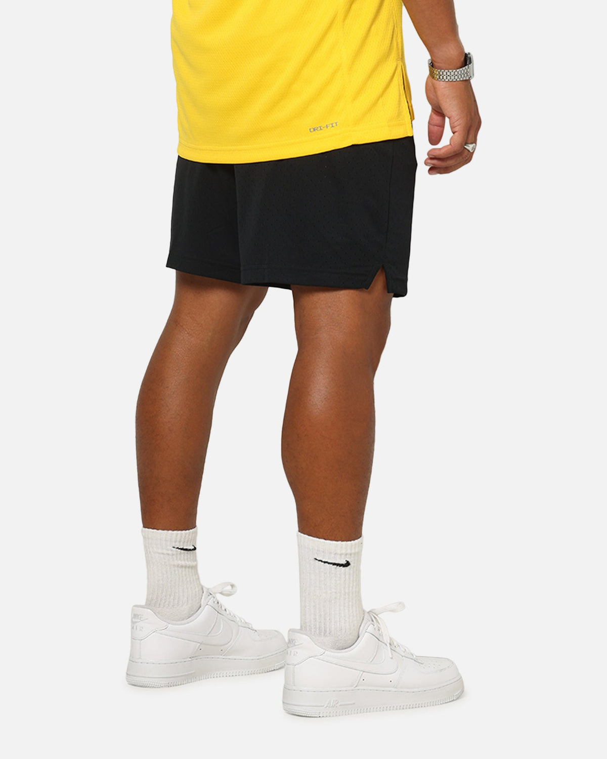 Jordan Sport Dri-FIT Mesh Shorts Black/White