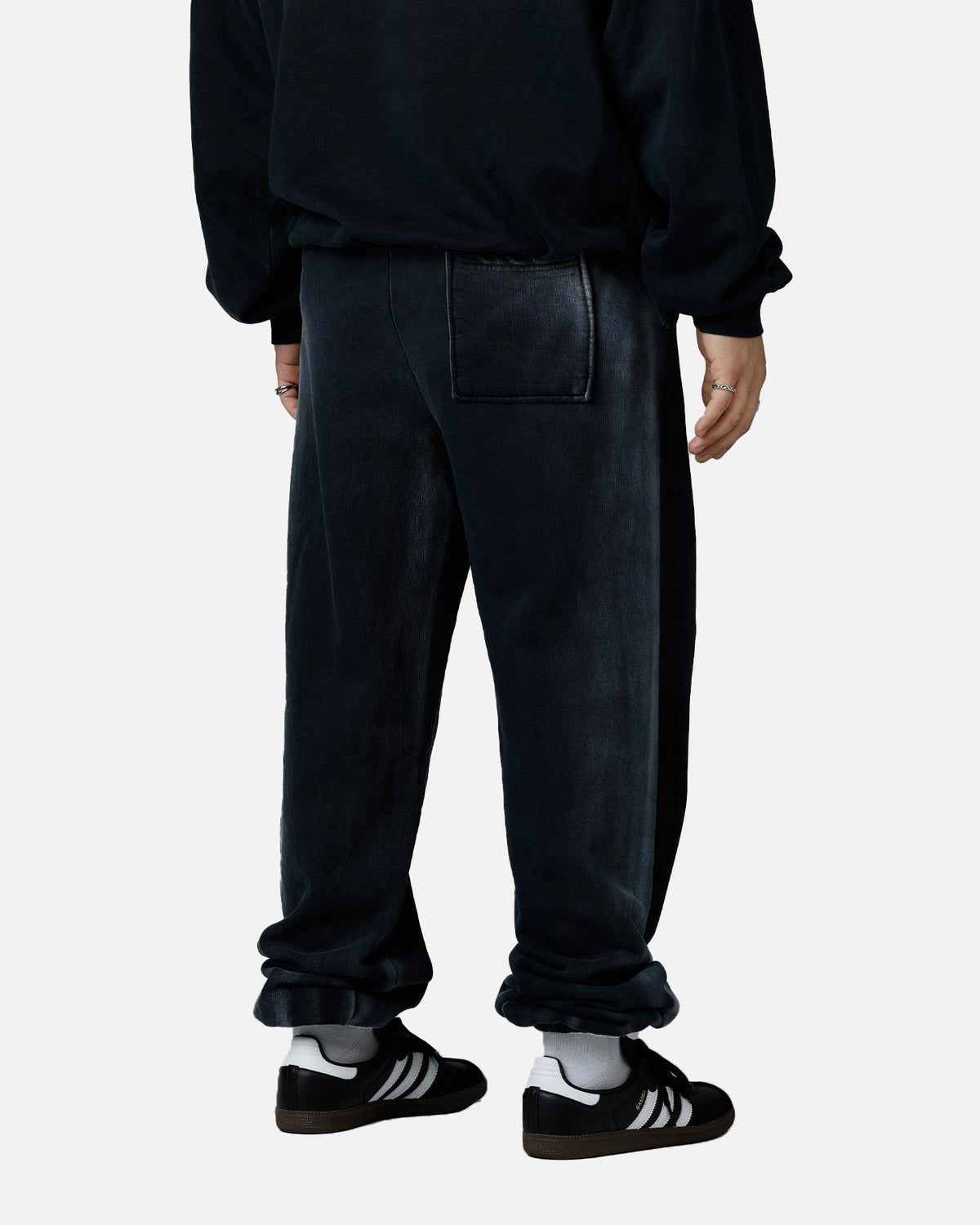 American Thrift Jogger Pants Washed Black