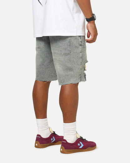 Saint Morta Annex Baggy Jorts Dirty Denim