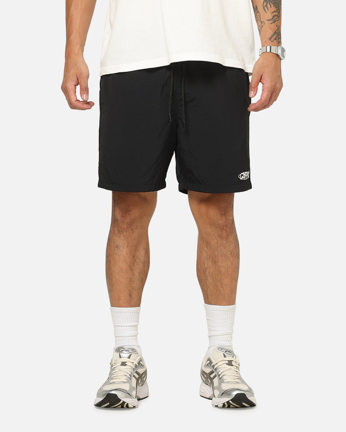 Carre Static Beach Shorts Black