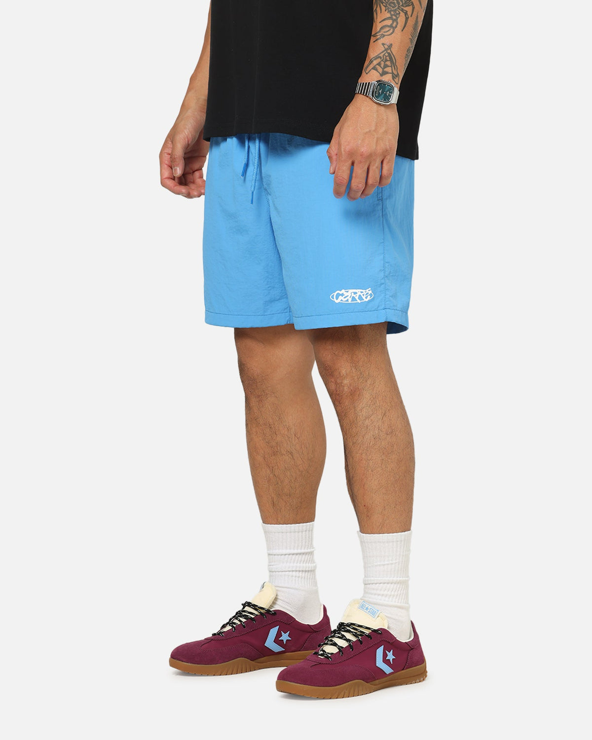 Carre Static Beach Shorts Blue