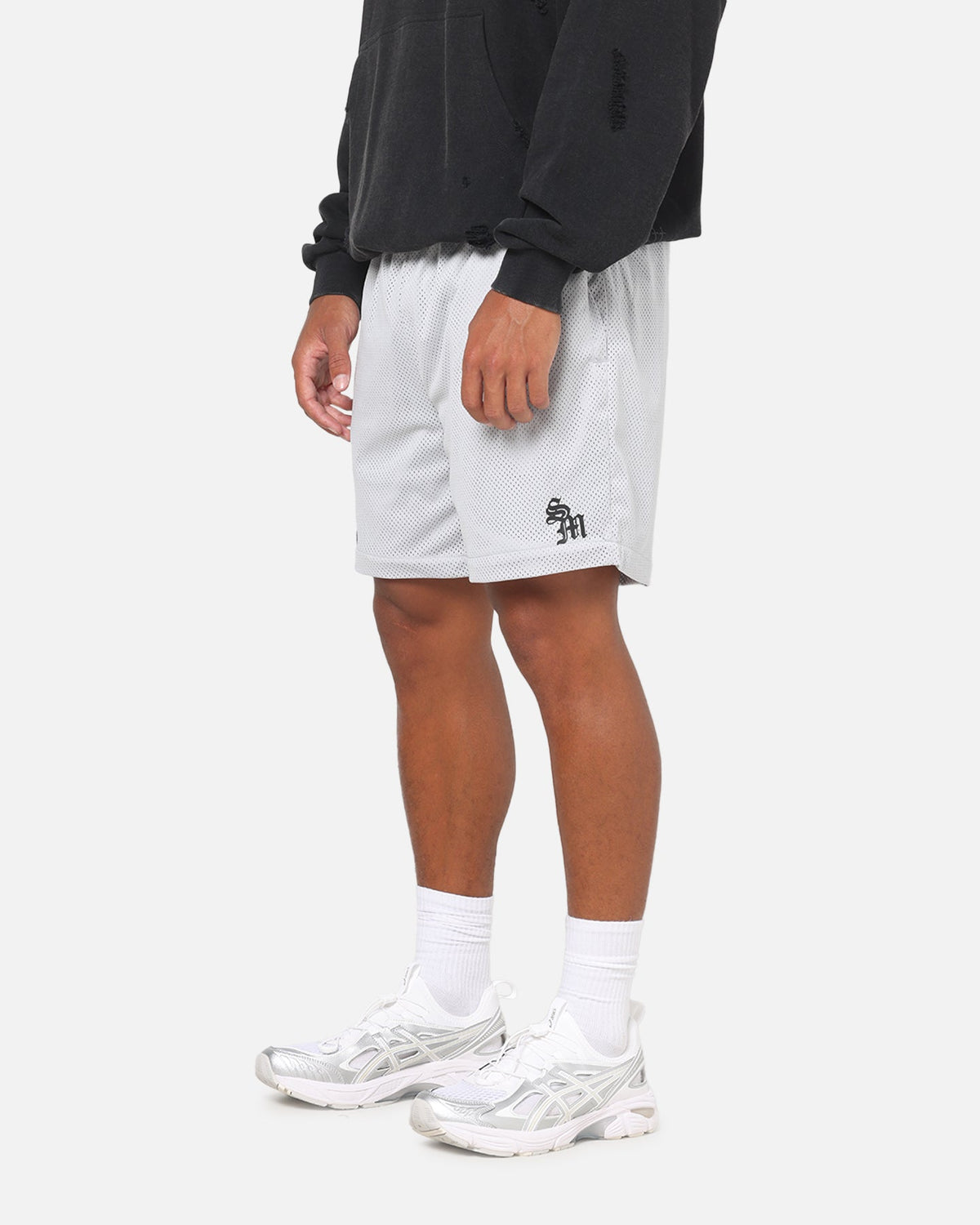 Saint Morta Athltc Mesh Shorts Grey