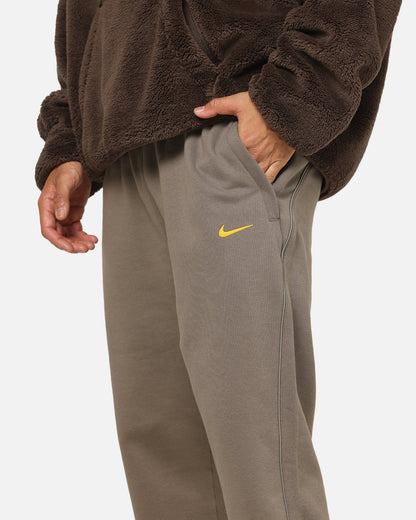 Nike Nocta Fleece CS Sweat Pants Olive Grey