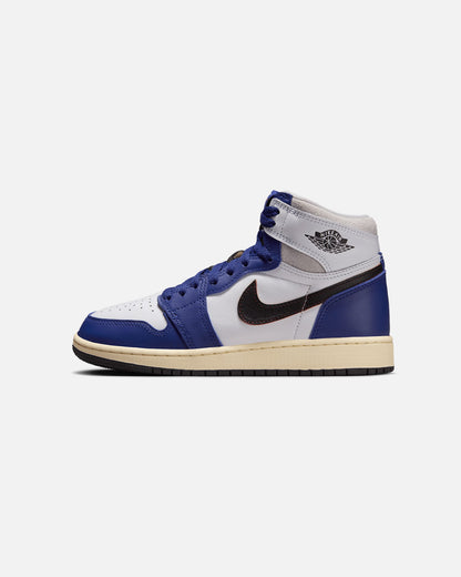 Jordan Kids' Air Jordan 1 Retro High  OG "Rare Air" (GS) White/Black
