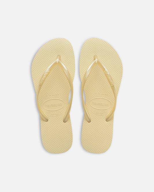 Havaianas Women's Slim Basic Thongs Butter