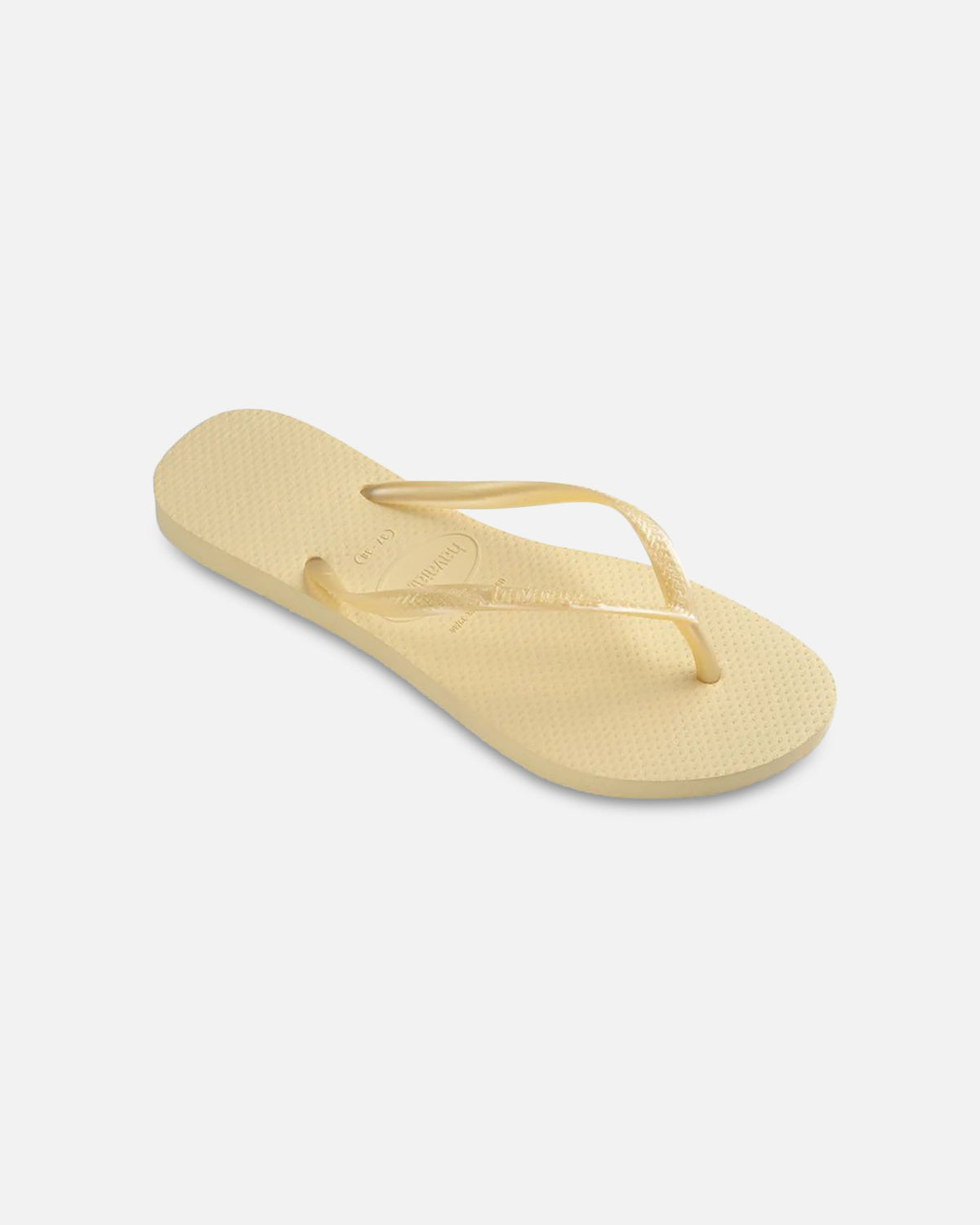 Havaianas Women's Slim Basic Thongs Butter